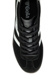 Gola Black Mens Viper Suede Lace Up Trainers - Image 4 of 4