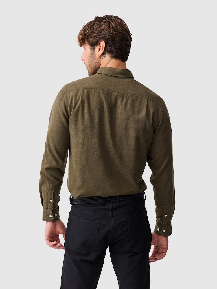 Rodd & Gunn Green Barrhill Sports Shirt - Image 2 of 6 Rodd & Gunn Green Barrhill Sports Shirt - Image 2 of 6
