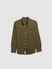 Rodd & Gunn Green Barrhill Sports Shirt - Image 5 of 6