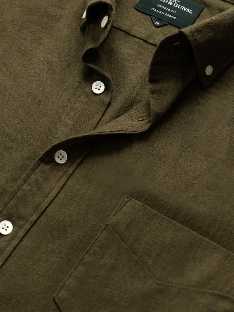 Rodd & Gunn Green Barrhill Sports Shirt - Image 6 of 6 Rodd & Gunn Green Barrhill Sports Shirt - Image 6 of 6