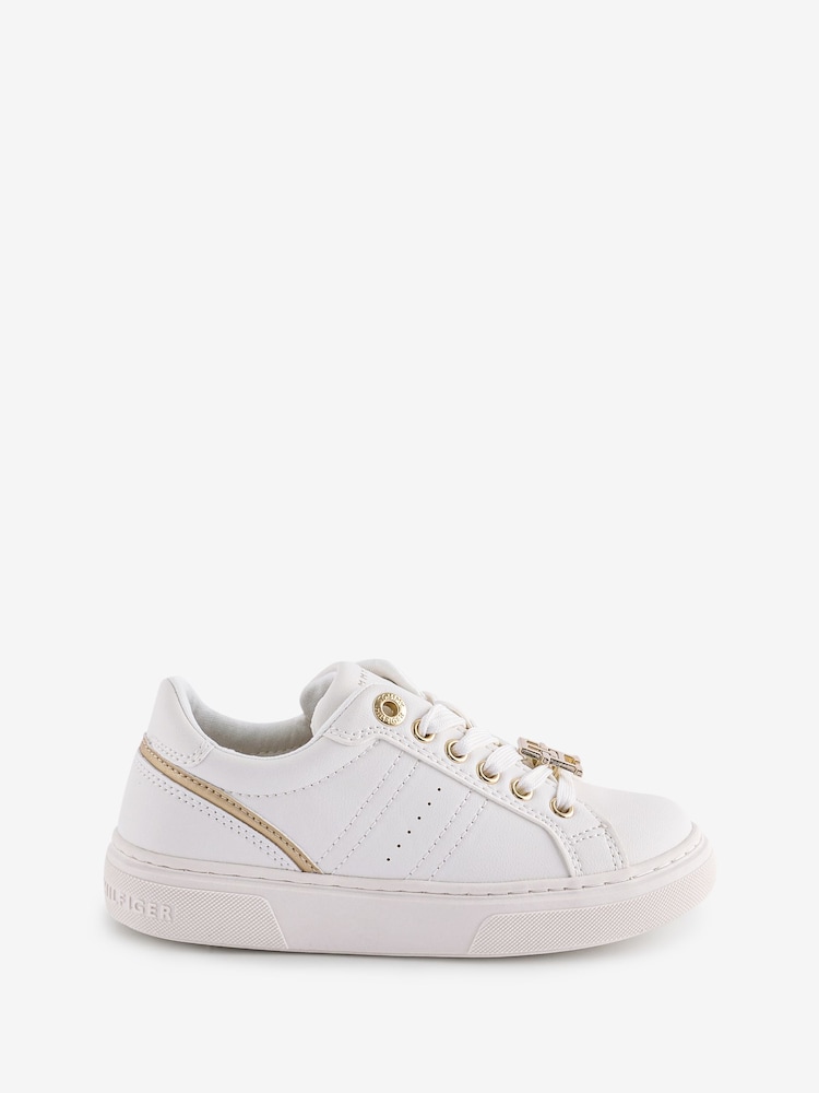 Tommy Hilfiger Bajo Cut Touch Fasten Trainers - Imagen 1 de 1