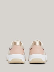 Tommy Hilfiger Pink Low Cut Velcro Trainers - Image 3 of 6