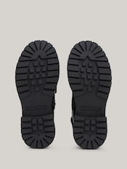 Tommy Hilfiger Black Lace-Up Boots - Image 6 of 7