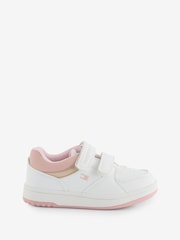 Tommy Hilfiger White Low Cut Touch Fasten Trainers - Image 1 of 1