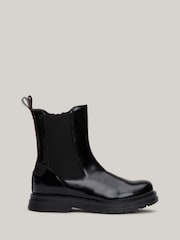 Tommy Hilfiger Black Chelsea Boots - Image 1 of 7