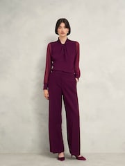 Hobbs Purple Ashley Top - Image 1 of 4