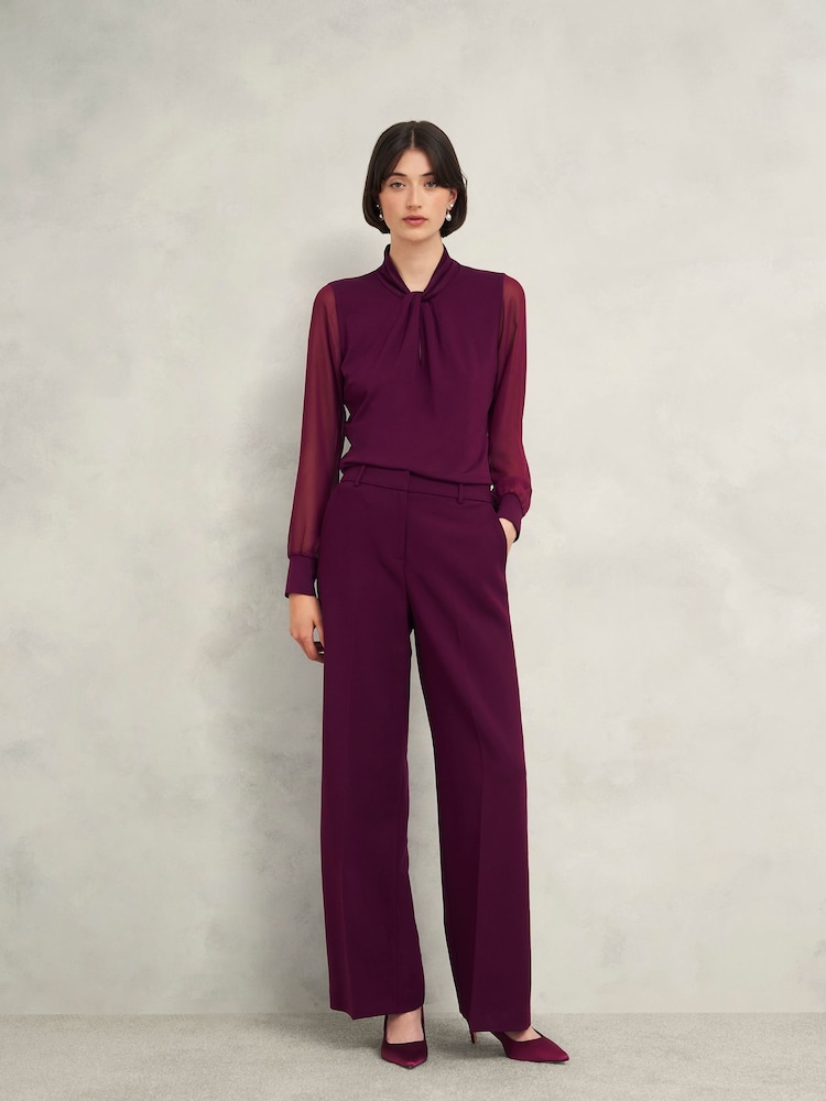 Hobbs Purple Ashley Top - Image 1 of 4