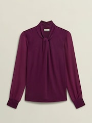 Hobbs Purple Ashley Top - Image 4 of 4