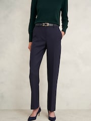 Hobbs Blue Gerrie Straight Trousers - Image 1 of 4