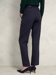 Hobbs Blue Gerrie Straight Trousers - Image 2 of 4