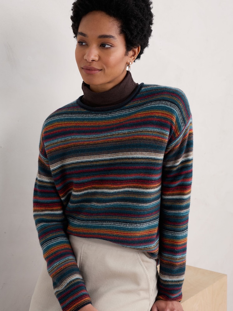 Seasalt Cornwall Black Fruity II Jumper - Image 1 of 5