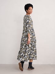Seasalt Cornwall Green Line Strokes Dress - Image 2 of 4