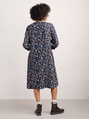 Seasalt Cornwall Navy Blue Sea Call Dress - Image 2 of 5