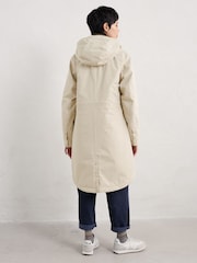 Seasalt Cornwall Natural Petite Plant Waterproof Hunter 2 Coat - Image 2 of 5