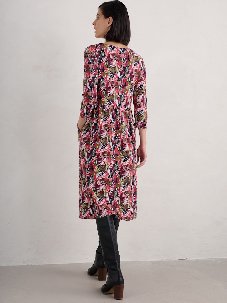 Seasalt Cornwall Pink Sea Strewn Dress - Image 2 of 5