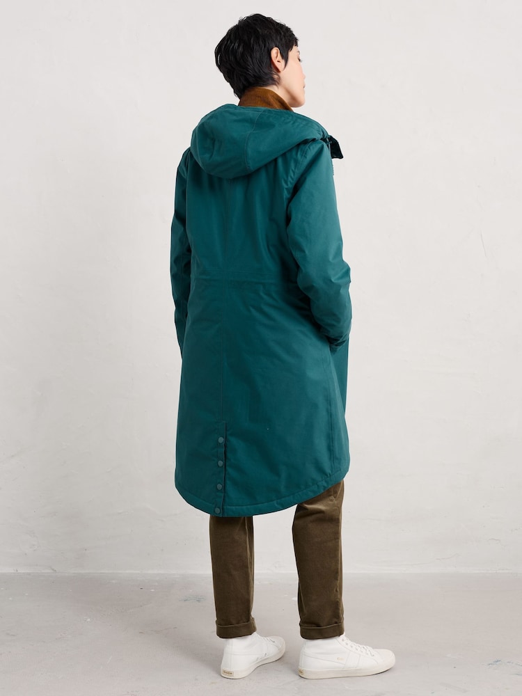 Seasalt Cornwall Blue Petite Plant Hunter 2 Coat - Image 2 of 5