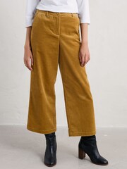Seasalt Cornwall Yellow Tall Asphodel Trousers - Image 1 of 5
