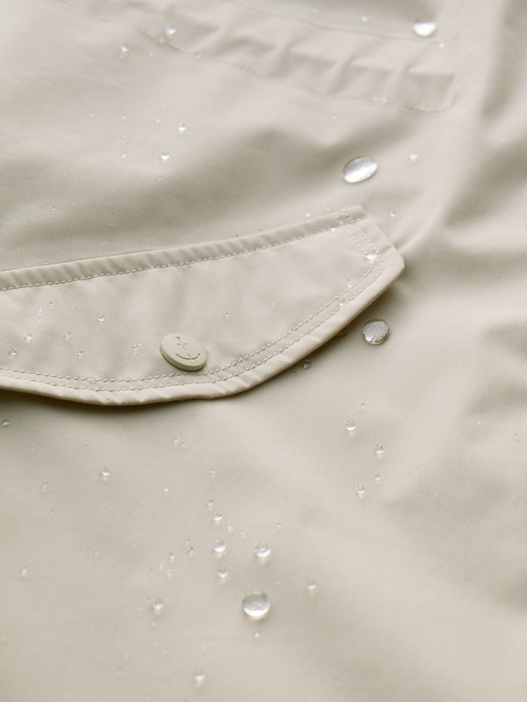 Seasalt Cornwall Natural Plant Waterproof Hunter 2 Coat - Image 5 of 5