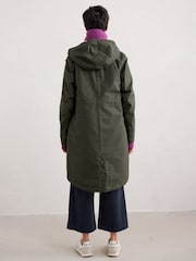 Seasalt Cornwall Green Petite Plant Hunter Coat - Image 2 of 9