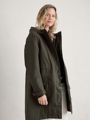 Seasalt Cornwall Green Petite Plant Hunter Coat - Image 4 of 9