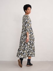 Seasalt Cornwall Green Petite Line Strokes Dress - Image 2 of 5