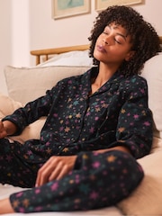 Seasalt Cornwall Black 100% Cotton Multi Simple Stars Pyjamas - Image 4 of 4
