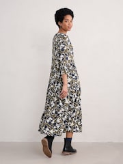 Seasalt Cornwall Green Tall Line Strokes Dress - Image 2 of 5