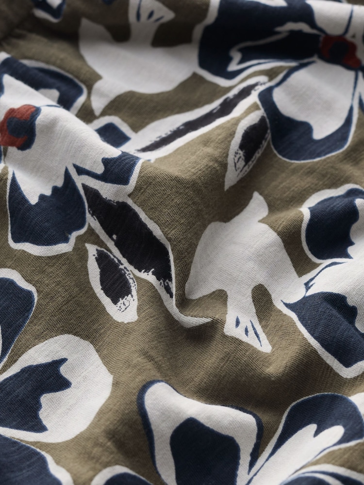 Seasalt Cornwall Green Tall Line Strokes Dress - Image 5 of 5