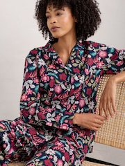 Seasalt Cornwall Black 100% Cotton Pyjamas - Image 3 of 5
