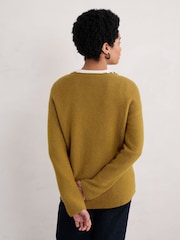 Seasalt Cornwall Yellow Fruity II Jumper - Image 2 of 5