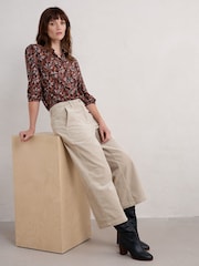 Seasalt Cornwall Natural Asphodel Trousers - Image 3 of 5