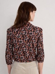 Seasalt Cornwall Pink 3/4 Embrace Shirt - Image 2 of 6