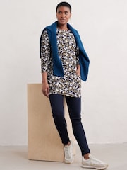 Seasalt Cornwall Green Tall Waves Tunic - Image 1 of 5