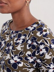 Seasalt Cornwall Green Tall Waves Tunic - Image 3 of 5