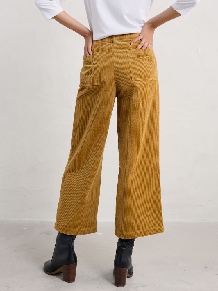 Seasalt Cornwall Yellow Asphodel Trousers - Image 2 of 5