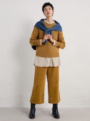 Seasalt Cornwall Yellow Asphodel Trousers - Image 3 of 5