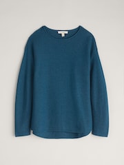 Seasalt Cornwall Blue Fruity Jumper - Image 4 of 5
