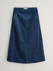 Seasalt Cornwall Navy Blue Window Wren Skirt - Image 4 of 5