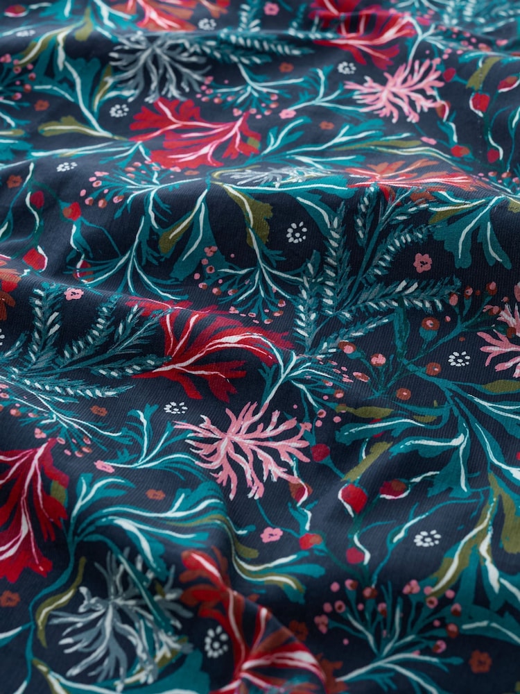 Seasalt Cornwall Black Multi Forest View Skirt - Image 5 of 5