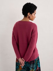Seasalt Cornwall Pink Fruity Jumper - Image 3 of 5