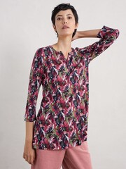 Seasalt Cornwall Pink Risso Top - Image 1 of 5