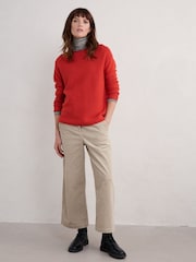 Seasalt Cornwall Red Fruity Jumper - Image 2 of 5