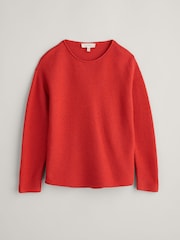 Seasalt Cornwall Red Fruity Jumper - Image 4 of 5
