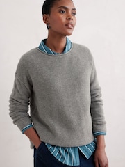 Seasalt Cornwall Grey Fruity Jumper - Image 1 of 5