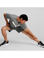 Puma Grey Mens Favourite Heather Cat Training T-Shirt - Image 3 of 6