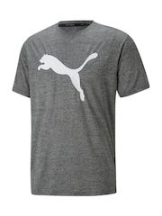 Puma Grey Mens Favourite Heather Cat Training T-Shirt - Image 6 of 6