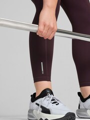 Puma Purple Womens Favourite Forever High Waist 7/8 Training Leggings - Image 5 of 7