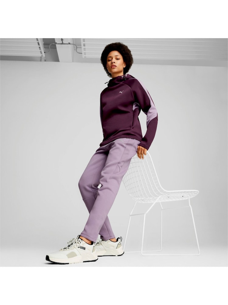 Puma Purple Womens EVOSTRIPE Pants - Image 1 of 6 Puma Purple Womens EVOSTRIPE Pants - Image 1 of 6