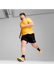 Puma Orange Mens Run Cloudspun Short Sleeve Running Top - Image 4 of 6