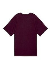 Puma Purple Chrome Womens EVOSTRIPE T-Shirt - Image 6 of 6